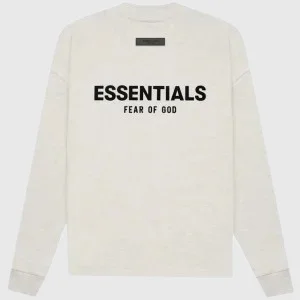 Gray Fear Of God Essentials Sweatshirt