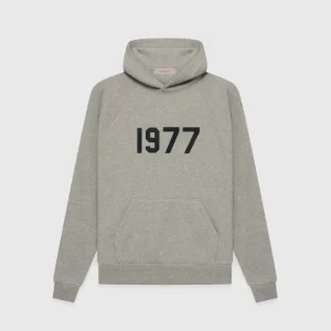 Dark Gray Essentials 1977 Hoodie