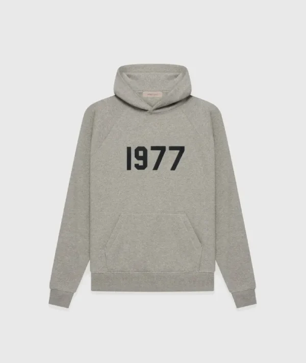 Dark Gray Essentials 1977 Hoodie