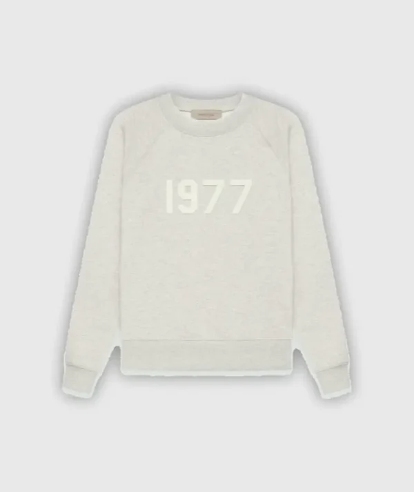 Essentials Crewneck 1977 Sweatshirt Grey