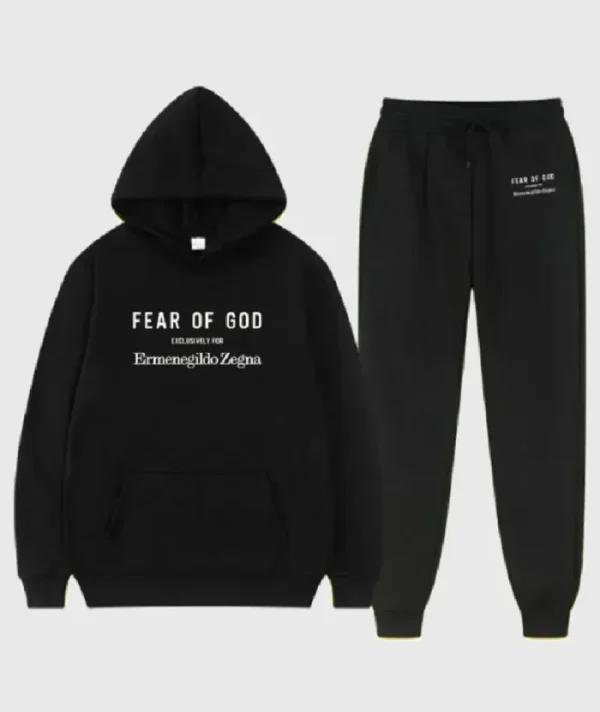 Fear Of God Essentials Tracksuit Black