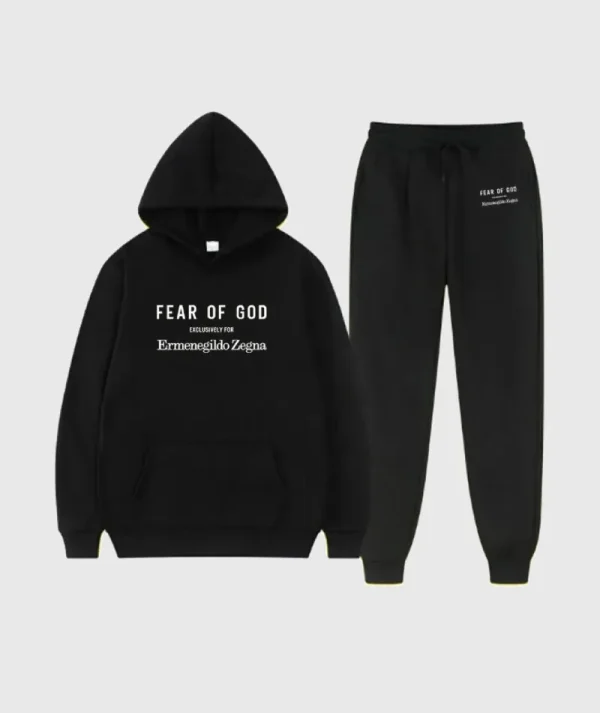 Fear Of God Essentials Tracksuit Black