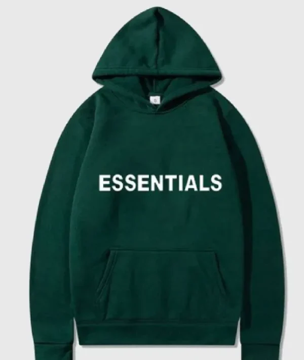 Essentials Fear of God Hoodie Green