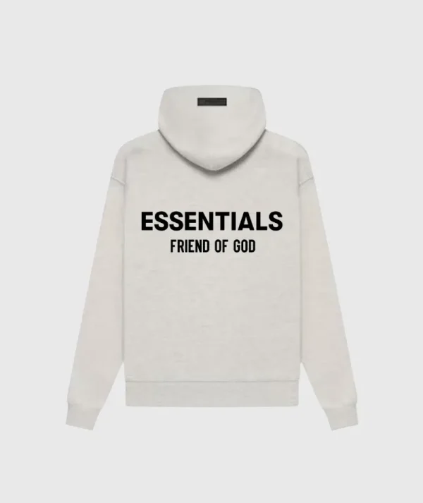 Essentials Friend Of God Hoodie Grey