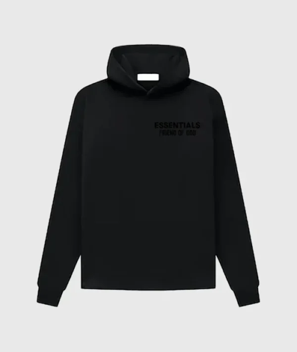 Essentials Friend Of God Hoodie Black