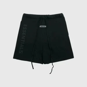 Fear of God Essentials Logo Shorts Black